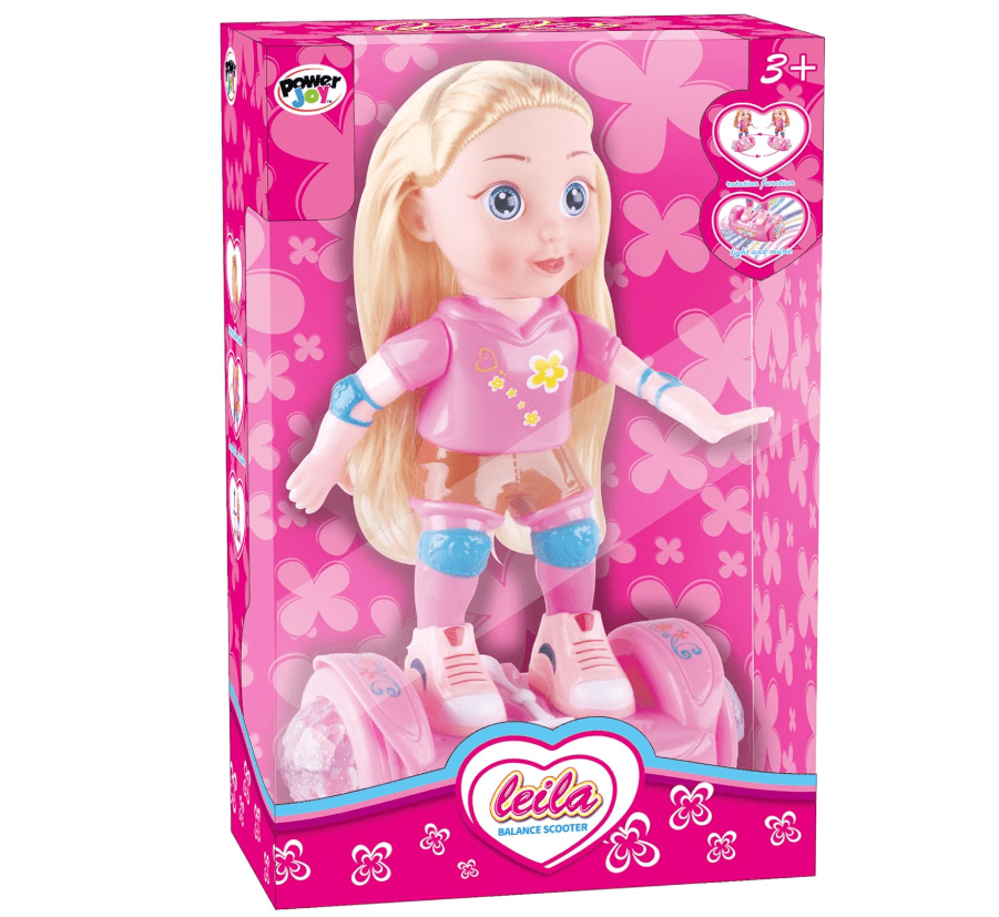 Power Joy Leila Scooter Light&Music 28cm Battery Operated - Marah Kids