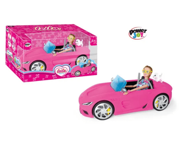 Power Joy Leila Dream Car 35cm + Doll - Marah Kids