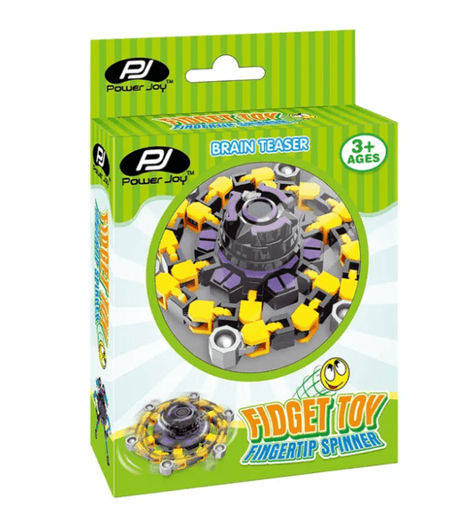 Power Joy Fidget Toy Spinner Assorted (Style and Color May Vary) - Marah Kids