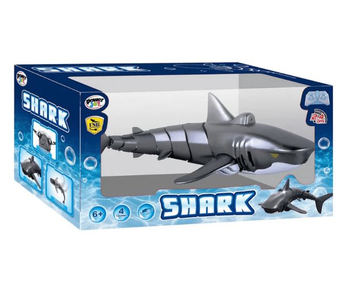 Power Joy Remote Control Shark 2.4G with Light - Marah Kids