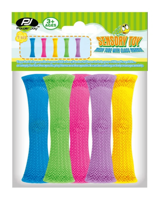 Power Joy Fidget Toy Mesh Tube Glass Ma - Marah Kids