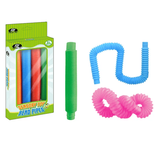 Power Joy Fidget Toy Bend Pipes 4 pieces - Marah Kids