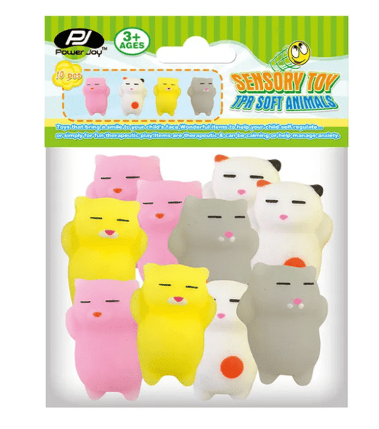 Power Joy Fidget Toy Soft Animals 10 pieces - Marah Kids