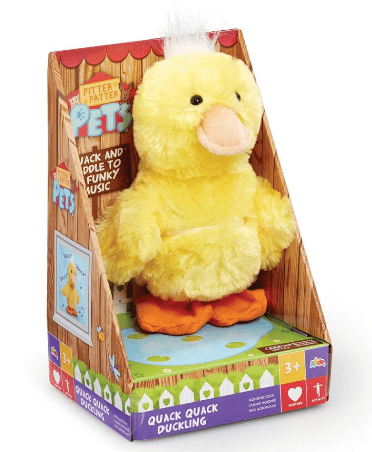 Addo Pitter Patter Pets Walk Along Duck B/O - Marah Kids