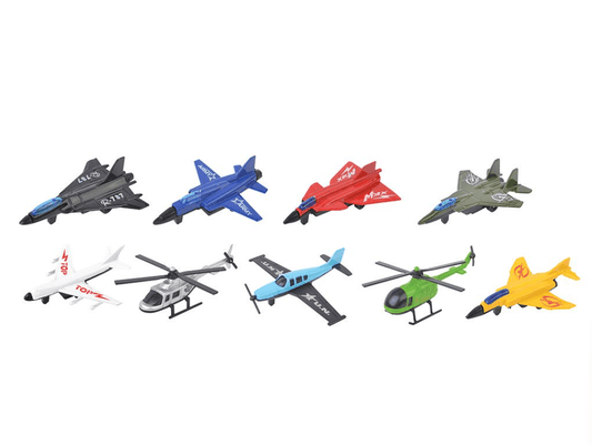 Power Joy Vroom Vroom Diecast Aircraft, Assortment - Marah Kids