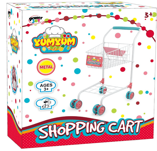 Power Joy Yumyum Metal Shopping Cart - Marah Kids