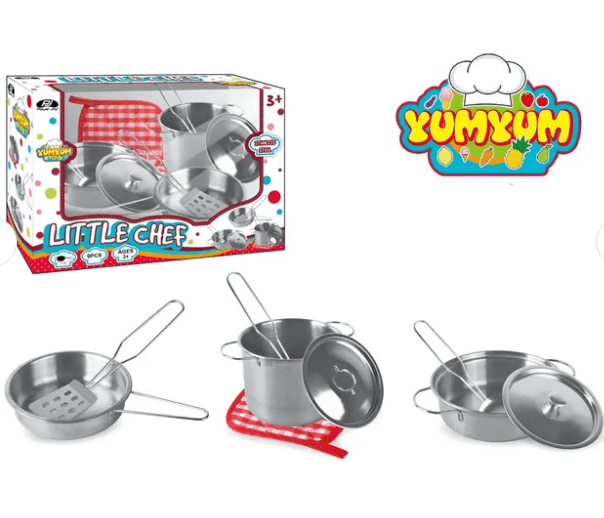 Power Joy Yumyum Little Chef Stainless Steel - Marah Kids