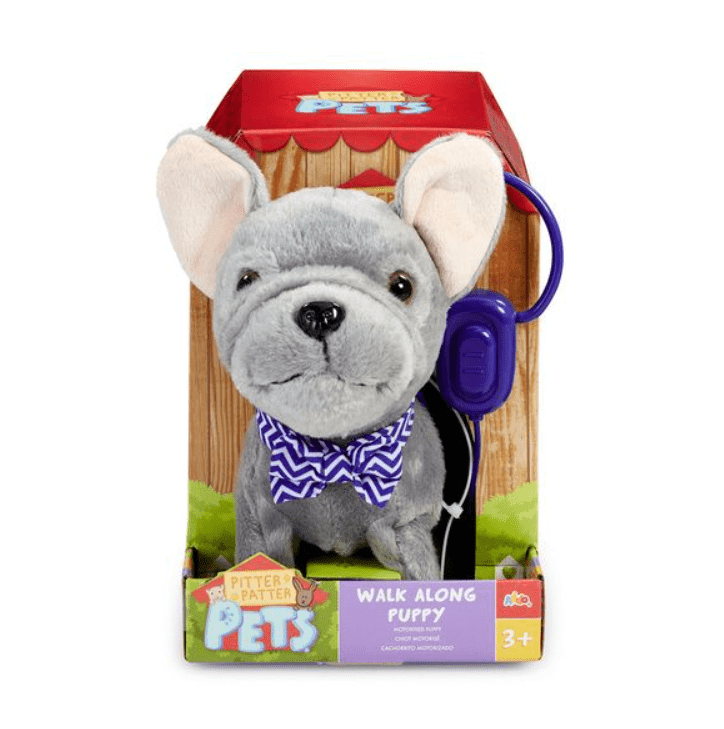 Addo Pitter Patter Pets Walk Along Frenchie B/O - Marah Kids