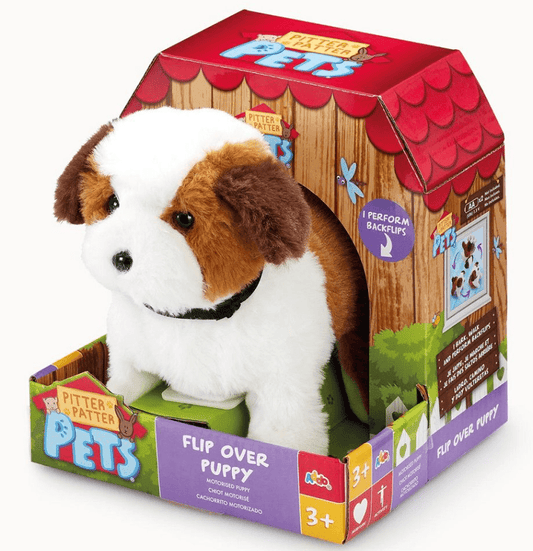 Addo Pppet Flip Over Dog B/O - Marah Kids