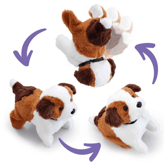 Addo Pppet Flip Over Dog B/O - Marah Kids