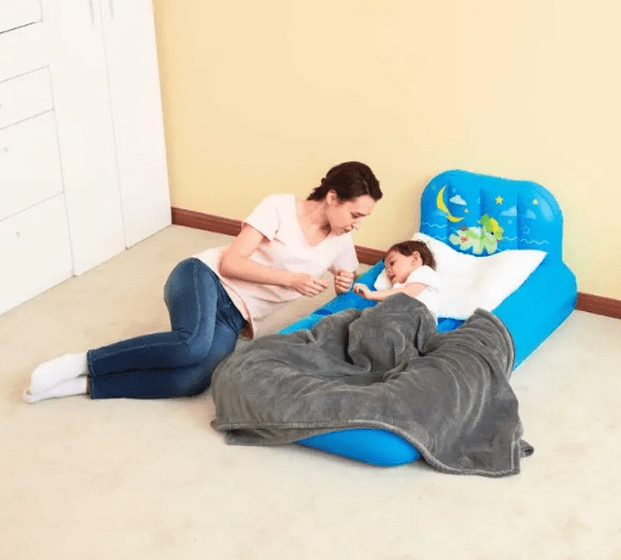 Bestway Airbed Fisher price Dream Blue 132 X 76 X 46 - Marah Kids
