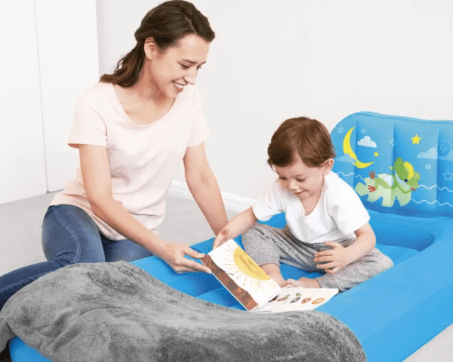 Bestway Airbed Fisher price Dream Blue 132 X 76 X 46 - Marah Kids