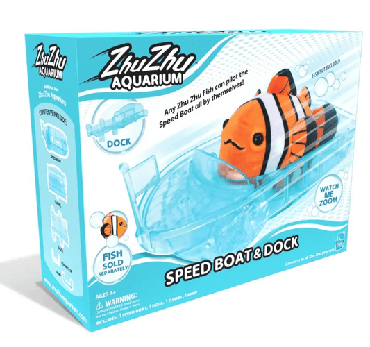 Zhu Zhu Pets Aquarium Speedboat And Dock - Marah Kids