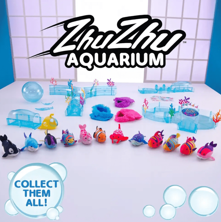 Zhu Zhu Pets Aquarium Bubble Ball And Surfboard - Marah Kids