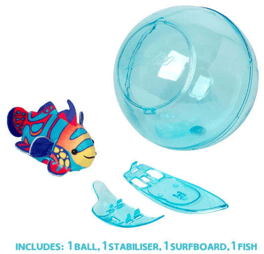 Zhu Zhu Pets Aquarium Bubble Ball And Surfboard - Marah Kids