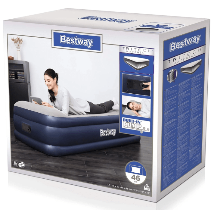 BESTWAY Airbed Twin B.I Ac Pump 191X97X46 - Marah Kids