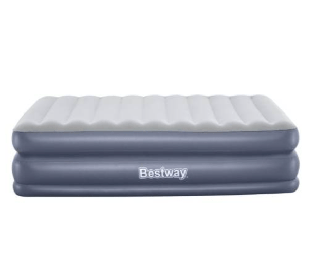Bestway Tritech QuadComfort Air Mattress Queen with Built - in AC Pump and Antimicrobial Coating 2.03 m x 1.52 m x 51 cm - Marah Kids