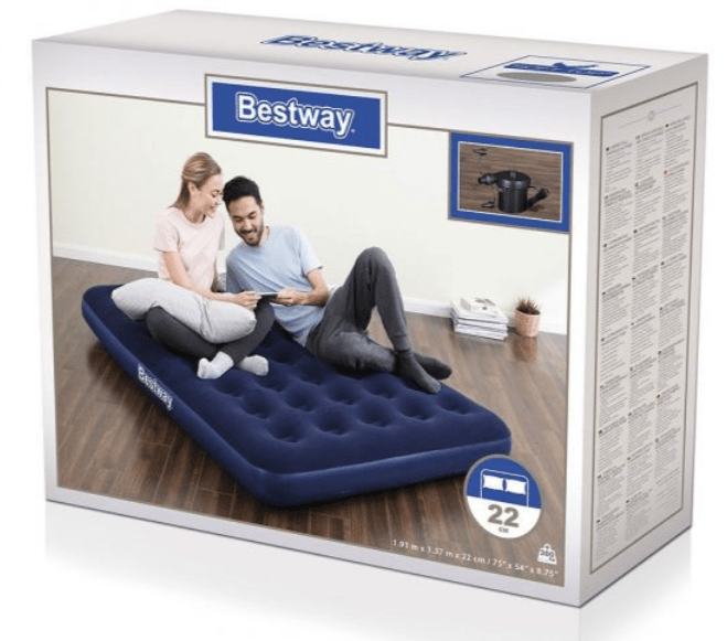BESTWAY Airbed Outd Hdacpump Ful 191X137X22 - Marah Kids