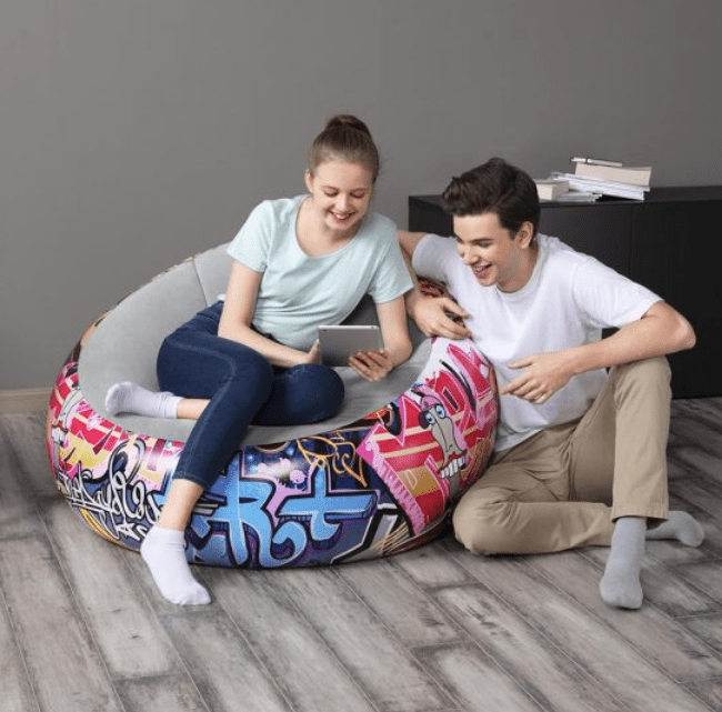 BESTWAY Airchairgrafiti Inflte112X11X66Cm - Marah Kids