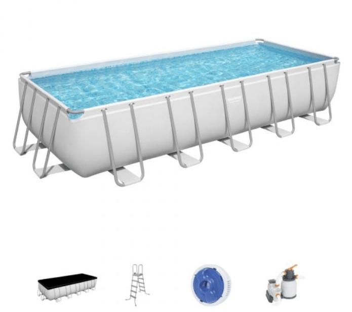 BESTWAY Poolset Powersteel 640X274X132Cm - Marah Kids