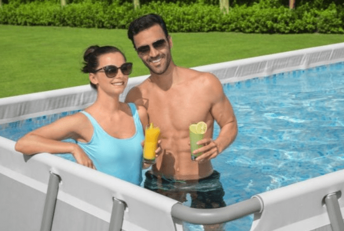 BESTWAY Poolset Powersteel 640X274X132Cm - Marah Kids
