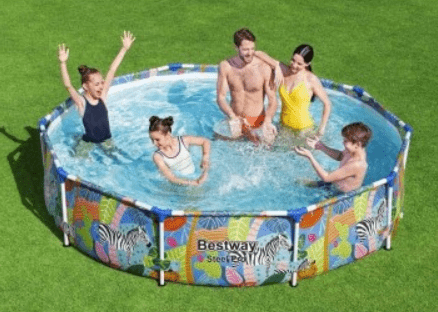 BESTWAY Pool Steelpro Safari 305X66Cm - Marah Kids