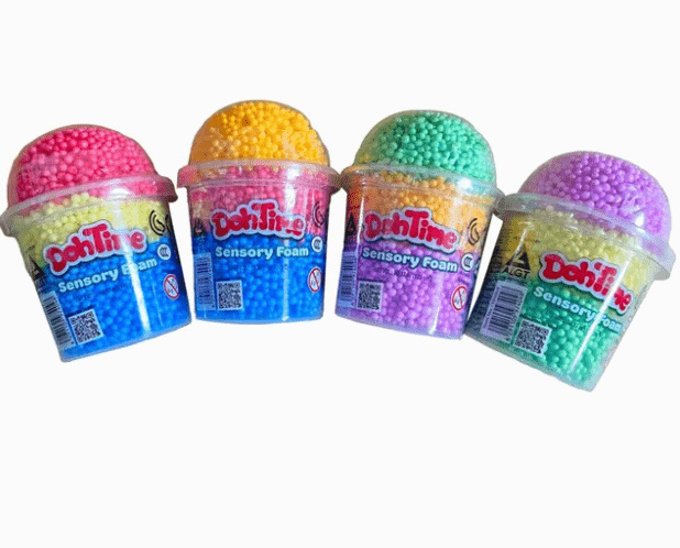 DOHTIME SENSORY FOAM 3COLORS PDQ12 WOC - Marah Kids