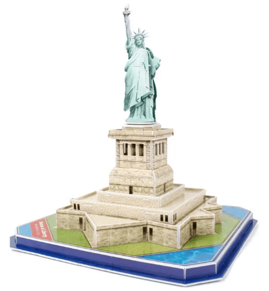 3D Puzzle Statue Of Liberty 39 - Piece - Marah Kids