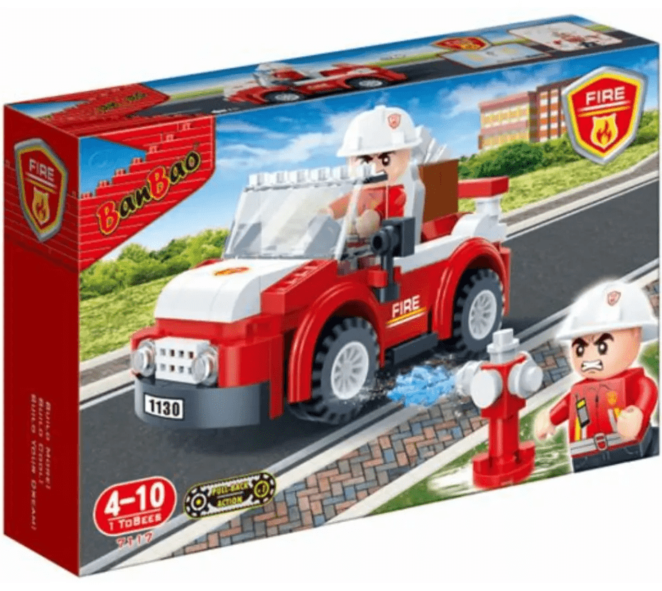 Banbao Fire Series 110Pcs 7117 - Marah Kids