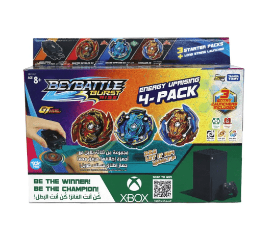 Takara Tomy - Beyblade - Beybattle Burst - Energy Uprising 4pack - D S5 - Marah Kids