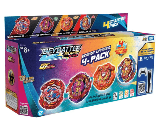 Beybattle Burst BS5 Takara Tomy Energy Uprising Beyblade 4 Pcs - Marah Kids