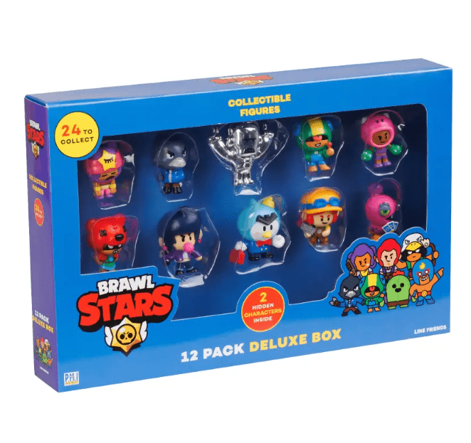 Brawl Stars Figure 12pack Deluxe Box 2Inches - Marah Kids