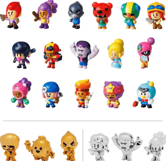 Brawl Stars Figure Blister 5pack 2Inch - Marah Kids