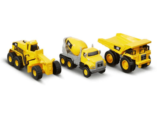 Cat Die Cast Metal 4" 3Pack Asst - Marah Kids
