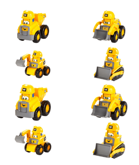 Cat L&S Construction Pals 7" 4Asst - Marah Kids