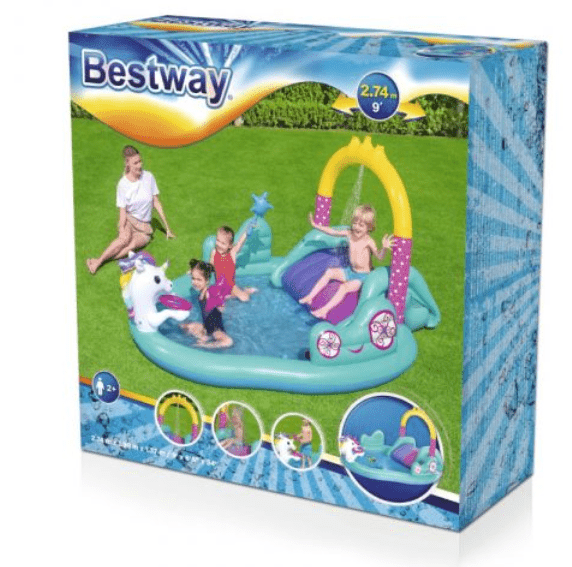 BESTWAY Playcntr Magc Uncrn 274X198X137 - Marah Kids