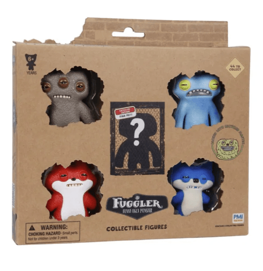 Fuggler - 5 - In - 1 Collectible Deluxe Figure Pack Style And Color May Vary - Marah Kids