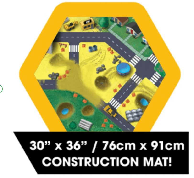 Cat Little Machine Construction Mat - Marah Kids