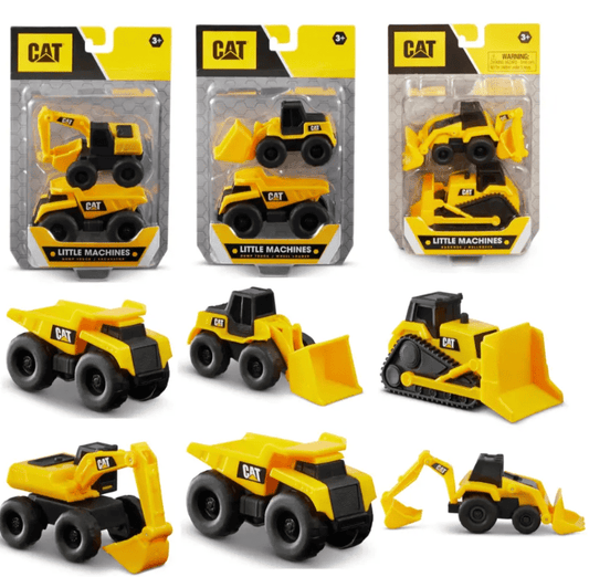 Cat Mini Machines Fw 3" 2Pk Asst - Marah Kids