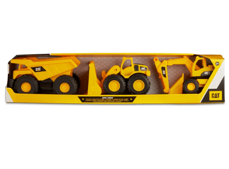 Cat Mini Crew Worker Fw 7" 3 Pc - Marah Kids