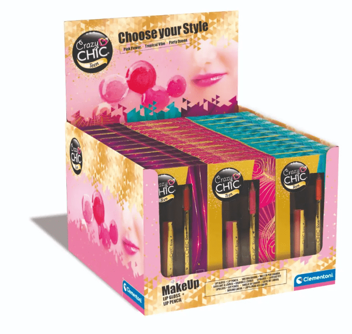 CLEMENTONITONI CRAZYCHIC LIPGLOSS+LIPLINER P - Marah Kids