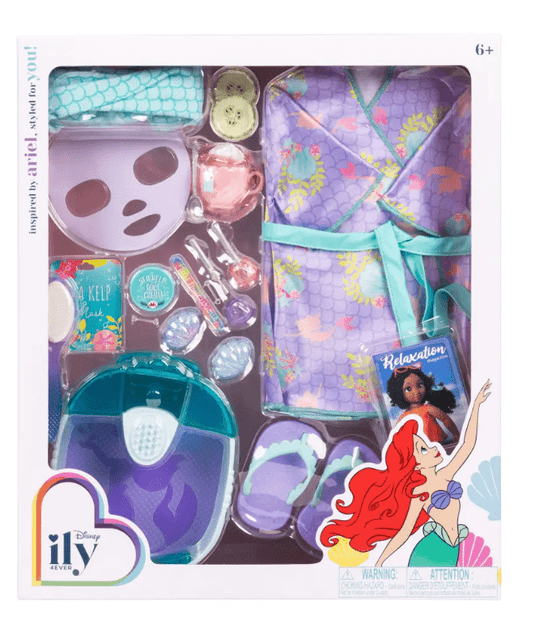 Disney ILY Ariel Inspired Deluxe Accessory Pack Spa Set - Marah Kids