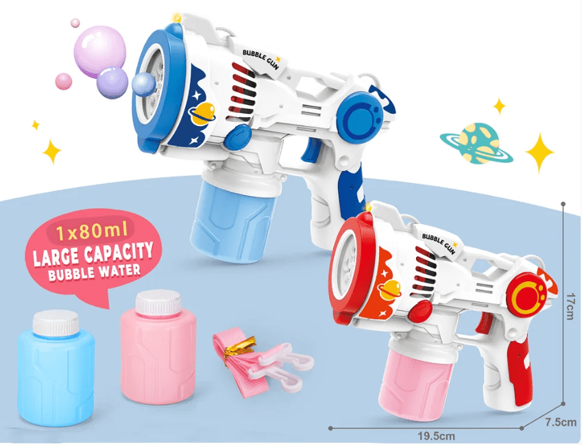 Stem 80Ml Large Capacity Bubble Water Bubble Gun Spaceâ  - Marah Kids