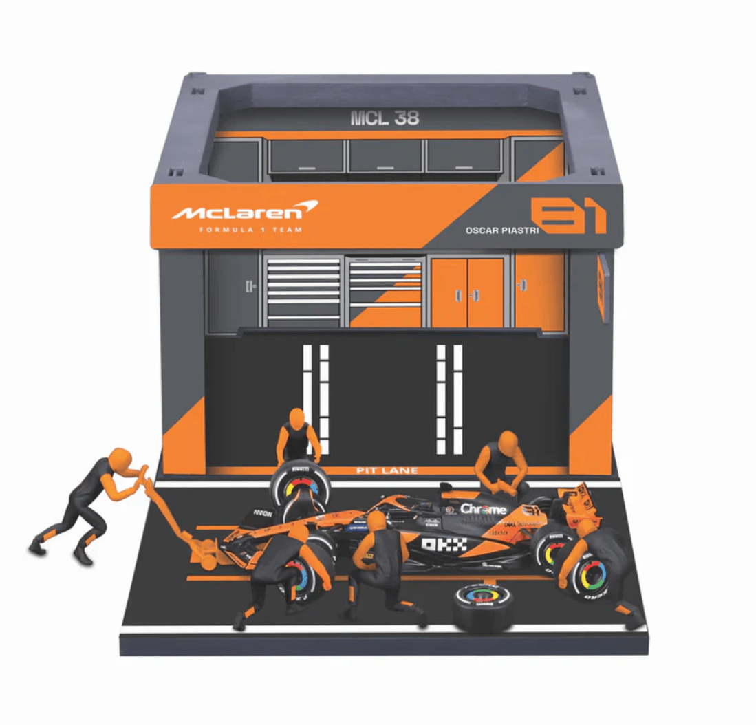 1:43 Formula Pit Pass - Mclaren Team Mcl38 - Marah Kids