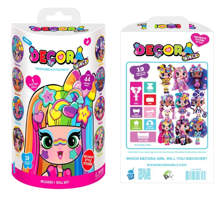 Decora Girlz Fashion Dolls 5Inch Cdu9 Wo