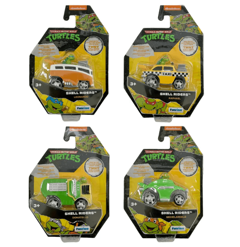Teenage Mutant Ninja Turtles Diecast Shell Riders Classic Value - Marah Kids