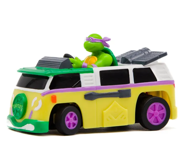 Teenage Mutant Ninja Turtlesrc Micro Shell Racers 4Asst B/O
