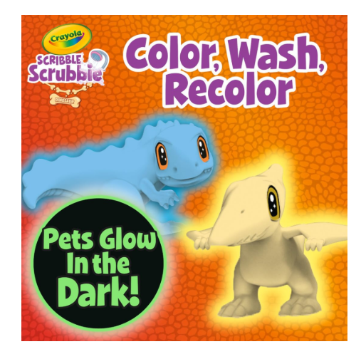 Crayola Scribble Scrubbie Pets Dinosaur Glow Combo Pack, Dinosaur Toys For Kids, Ages 3+
