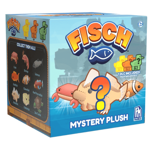 Fisch Collectible Plush 4 - Inches, Series 1 (Style & Color May Vary) - Marah Kids