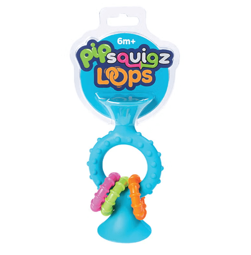 Tomy - Fat Brain Toys pipSquigz Loops - Teal - Marah Kids